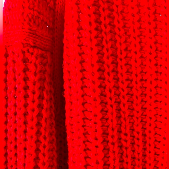 H&M Red Cable Knit Sweater - Picture 4 of 4